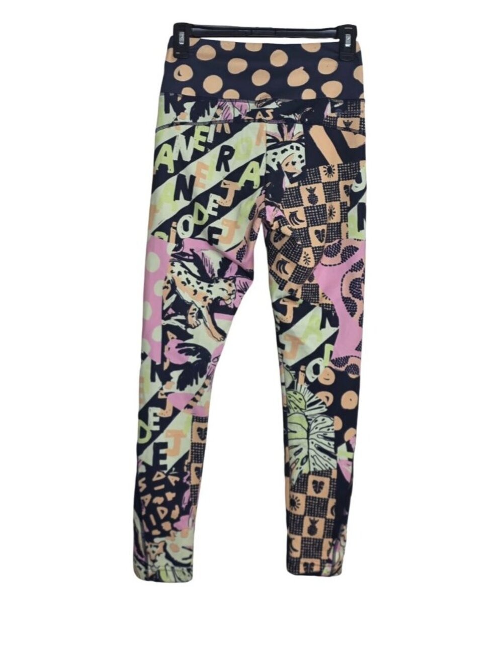 Women's - Adidas x Farm Rio Feel Brilliant AeroReady High Waisted Leggings, SM - Picture 7 of 8